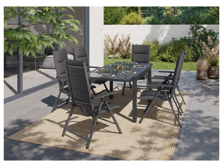 Aluminium tuinset Toronto Deluxe 7-delig