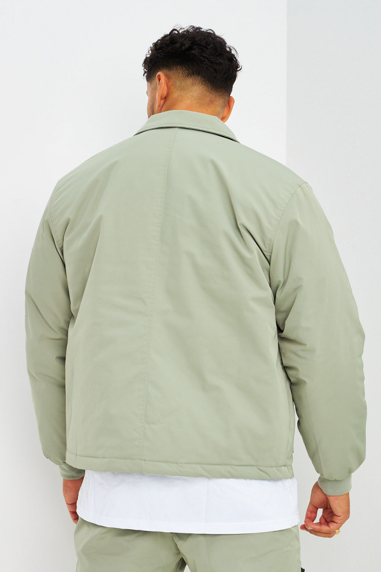 Blouson kaki à poches zippées
