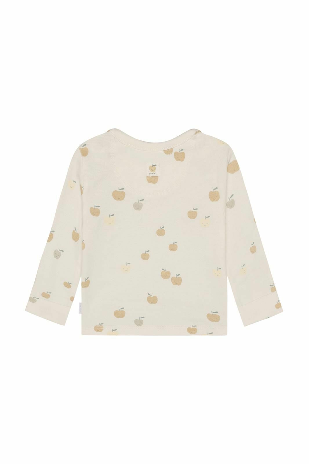 Noppies Newborn Longsleeve all over print - Egret