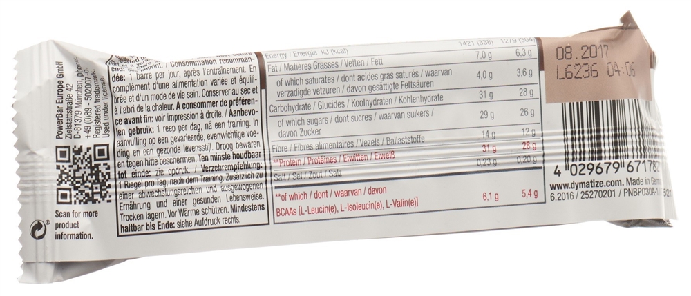 DYMATIZE Super Mass Gainer Bar Deluxe Chocolate 90 g