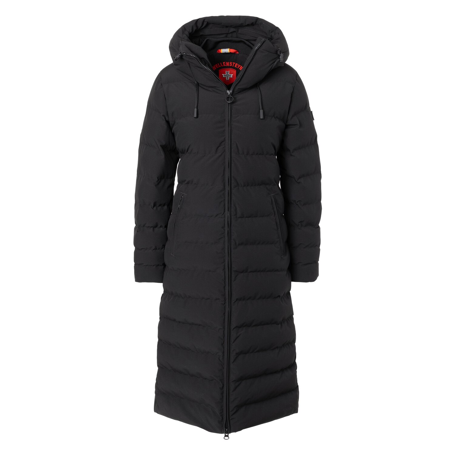 WELLENSTEYN Steppmantel Cordoba Long - schwarz