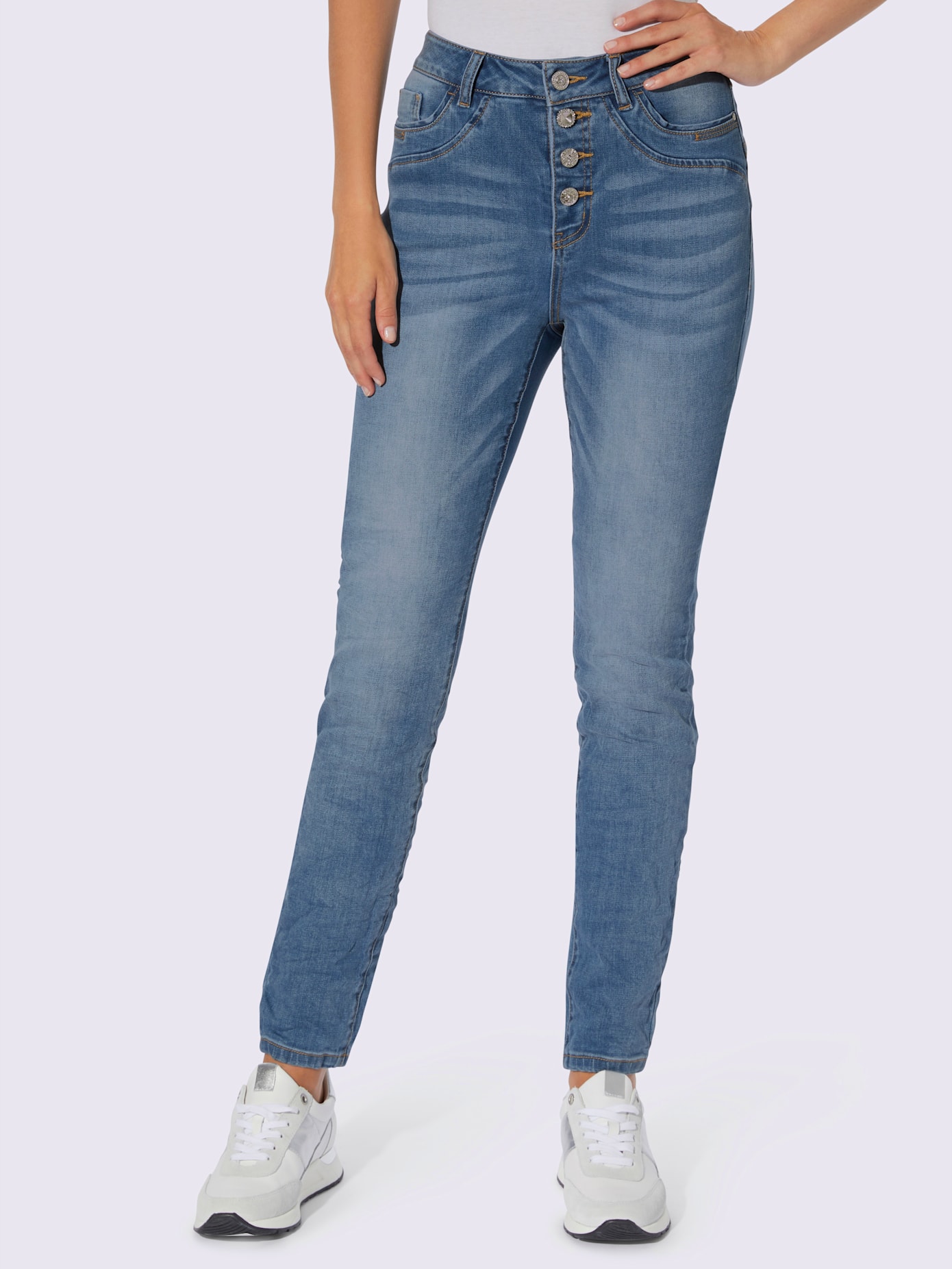 Jean délavé tendance