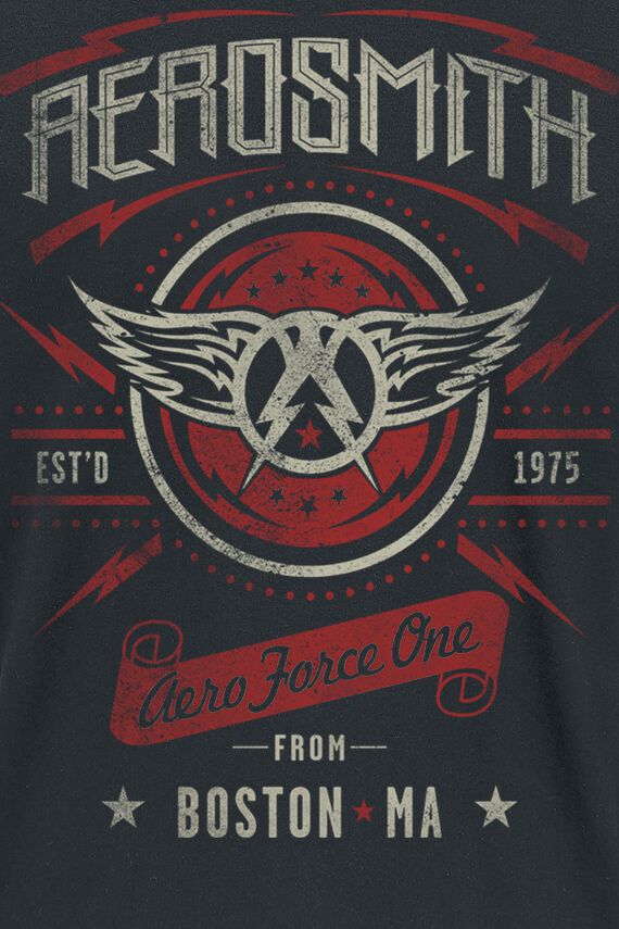 Aero Force One | Aerosmith T-Shirt Manches courtes