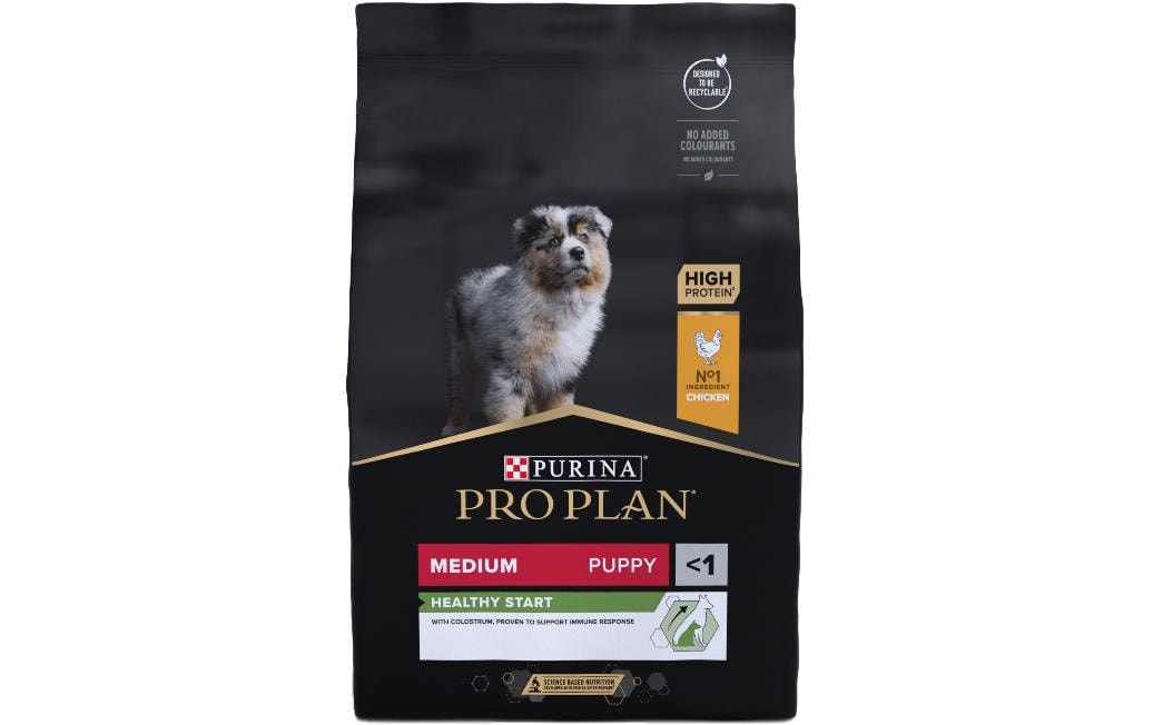 Trockenfutter M Puppy Healthy Start Huhn, 3 kgAlleinfutter für mittelgrosse Welpen