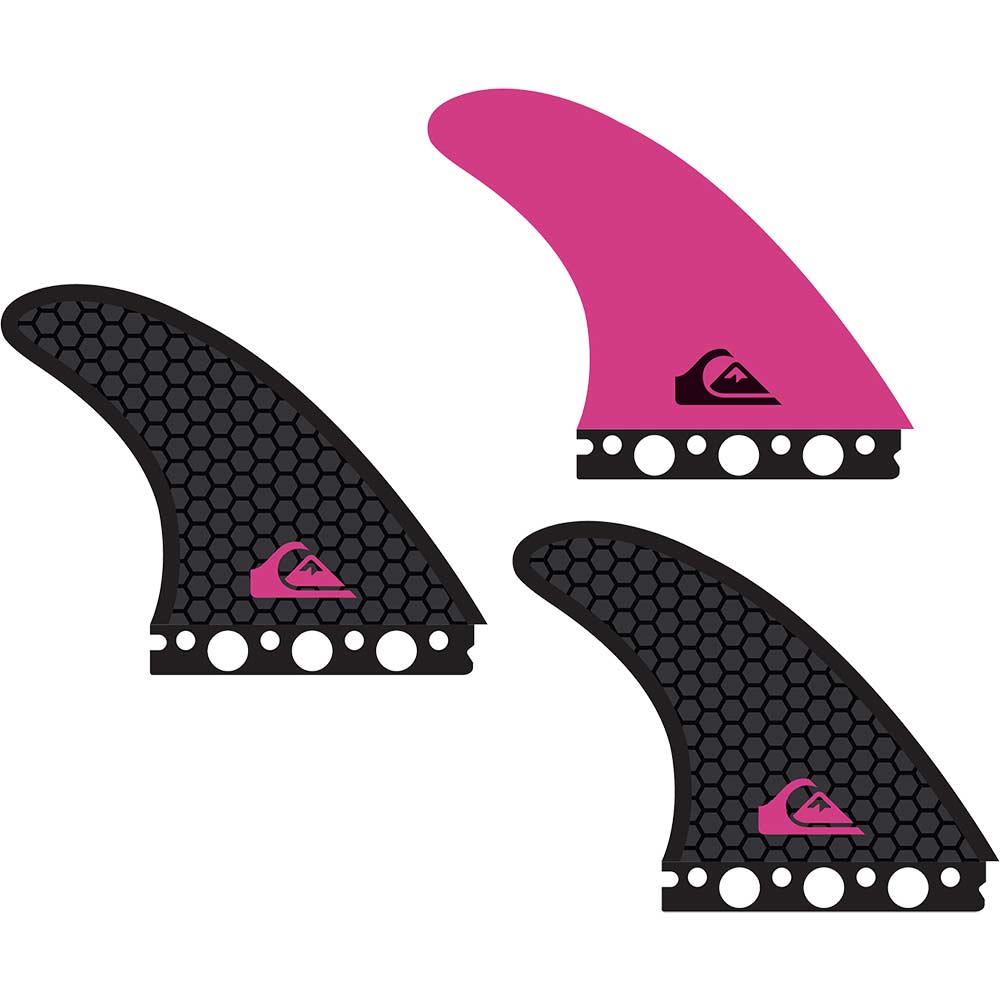 Quiksilver Prohex Future Medium Finne tropical pink