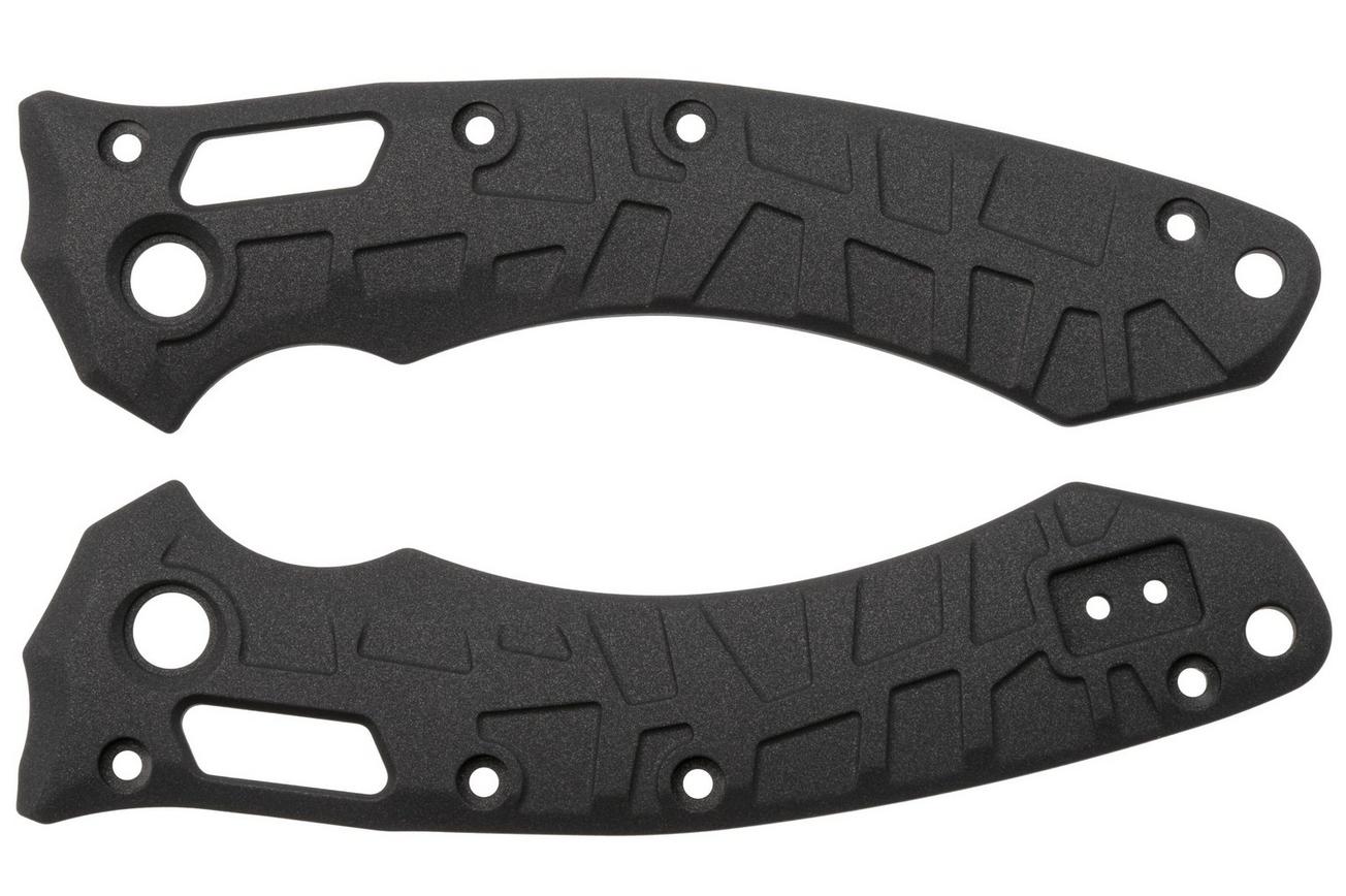 Lex Custom Microtech Amphibian Scales AMPHH112 Cerakote Cobalt Titanium, handgreepschalen