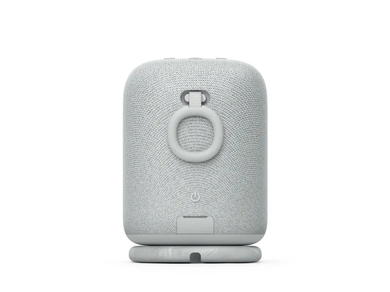 Sony LinkBuds SRS-LS1 - Højttaler - til transportabel brug - trådløs - Bluetooth - App-kontrolleret - 2-vejs - lysegrå