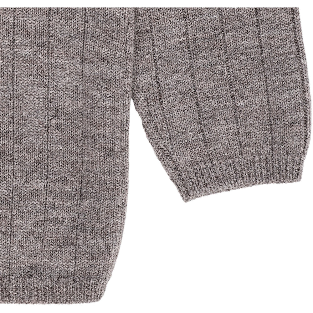 Natural Melange Merino Striktrøje