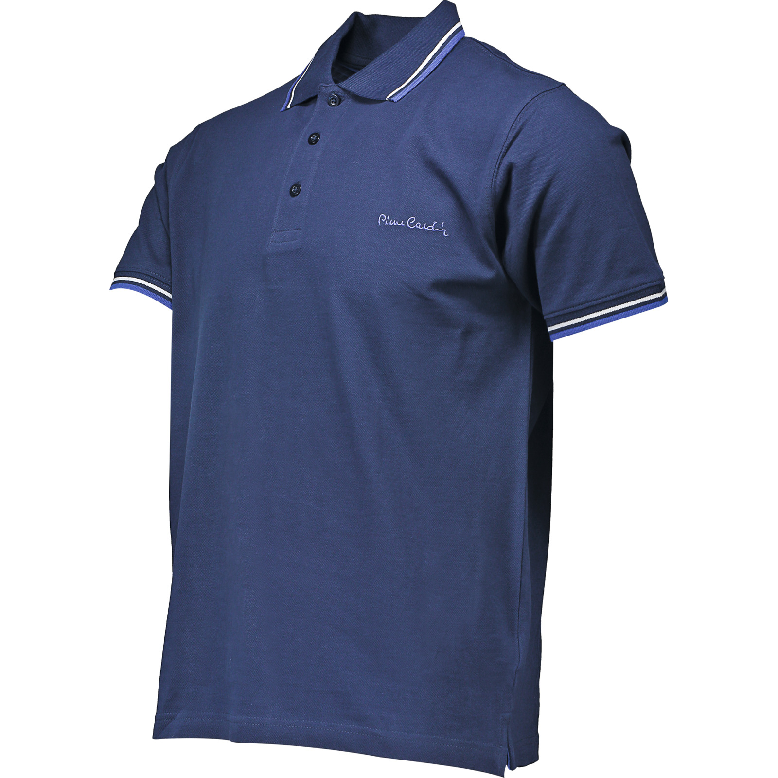 Pierre Cardin Poloshirt L, dunkelblau