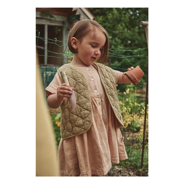 Poudre Organic Robe Guarana Volants | Rose pêche