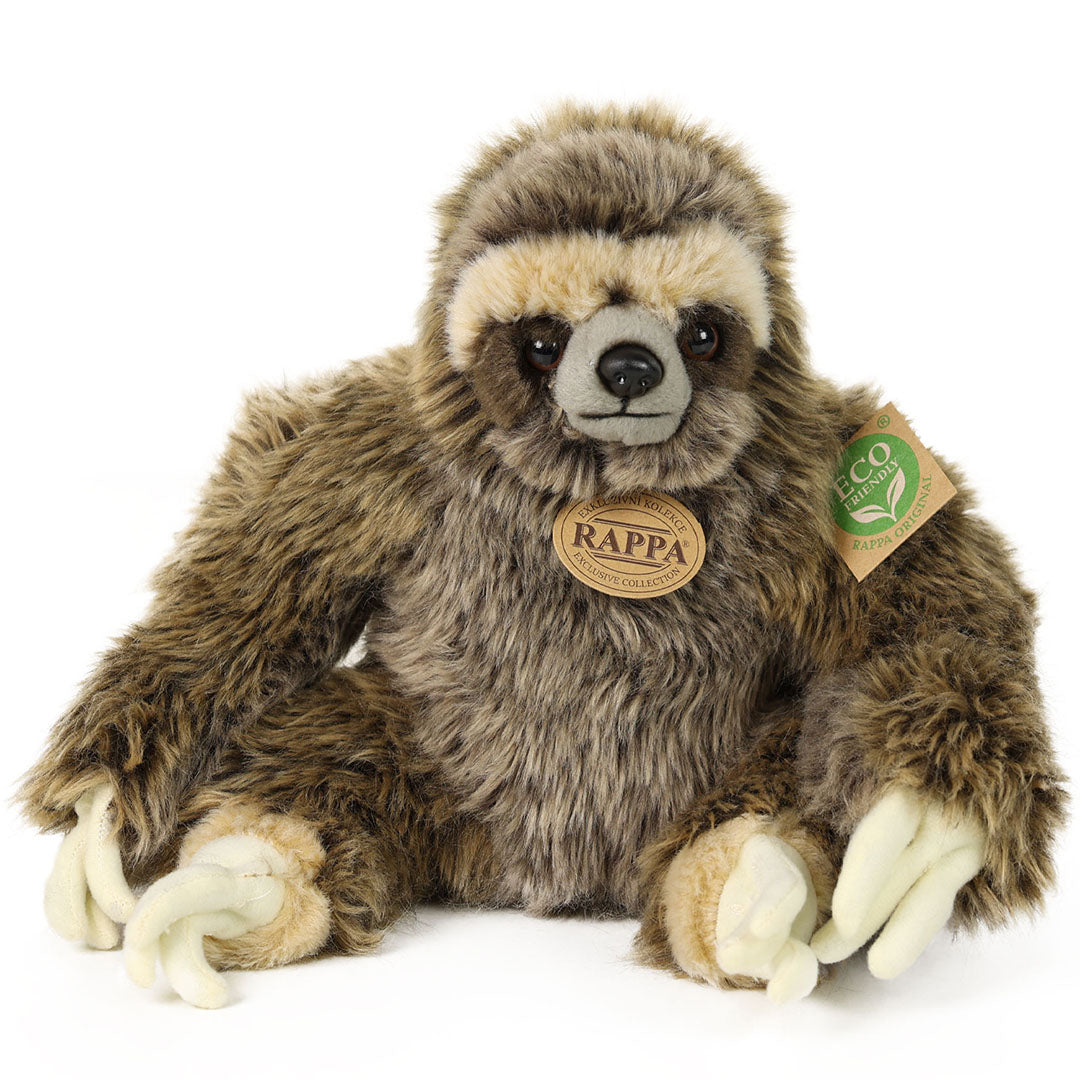 Rappa knuffelluiaard bruin - 25 cm