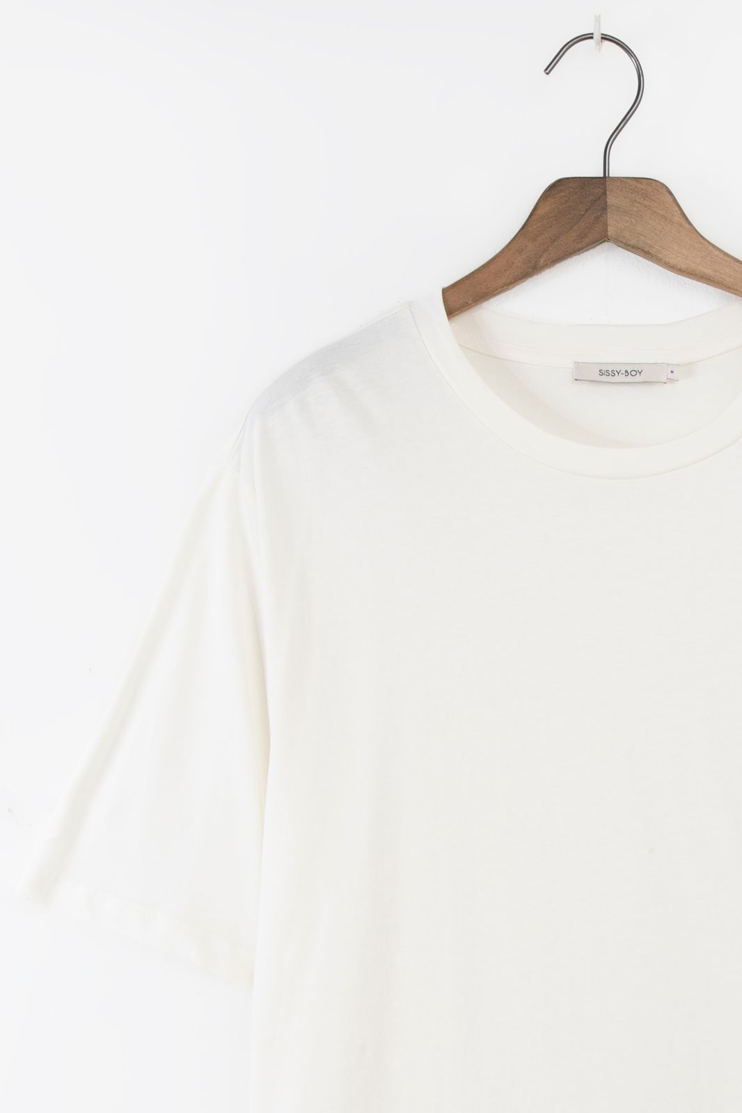 Wit T-shirt met artwork