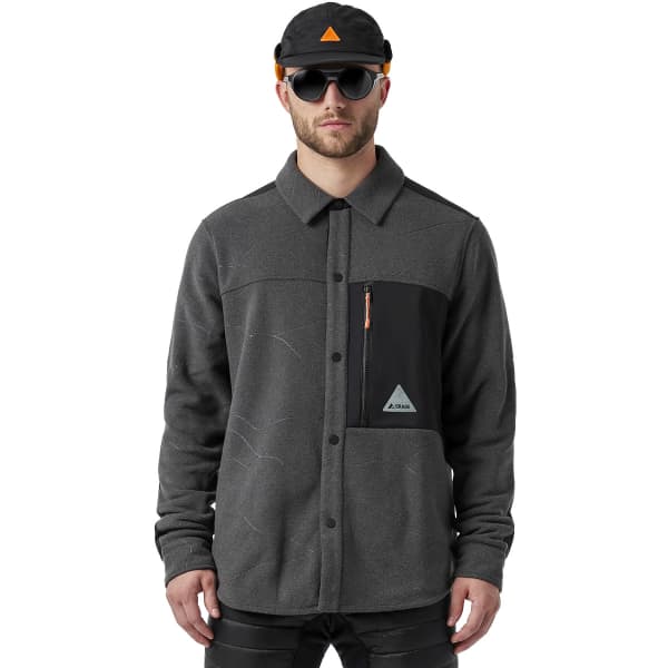 Chemise ORAGE HUNTER FLEECE SHIRT BLACK