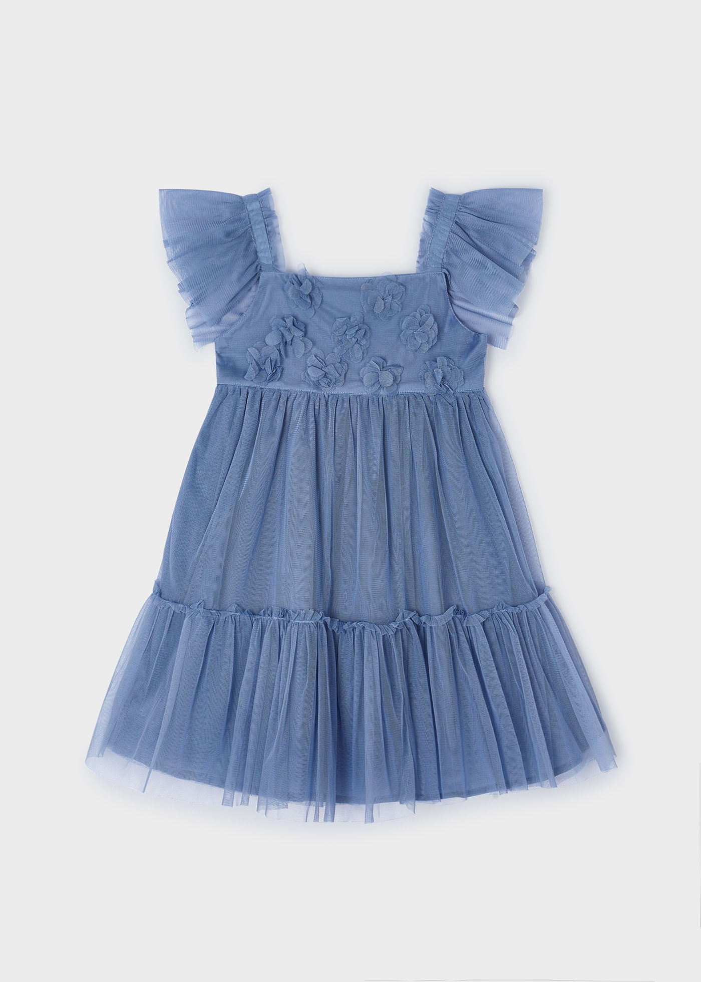 Vestido de tule para meninas