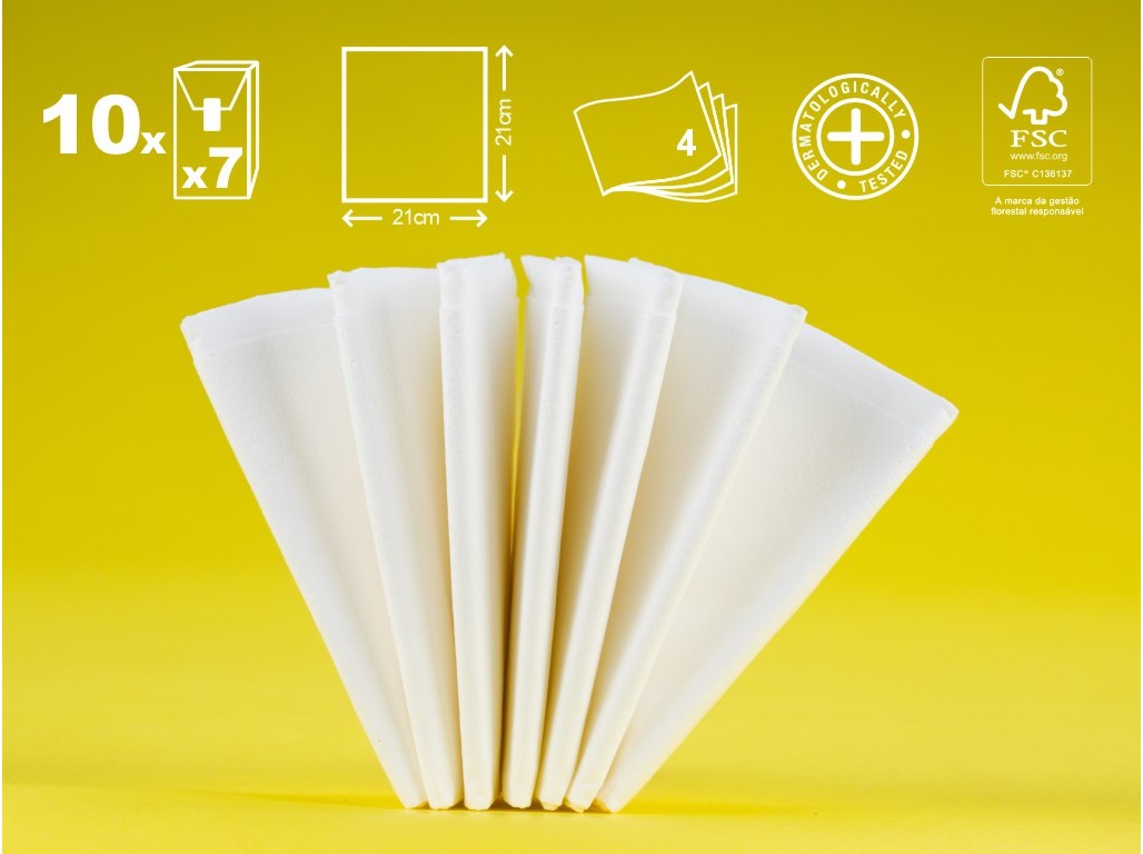 LENÇOS RENOVA DE PAPEL KID'S 8UN MAIS 2 GRÁTIS BRANCO