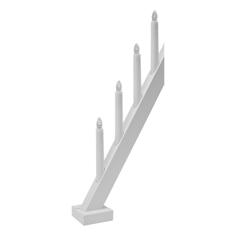 Stor adventslysestake LED 65 cm