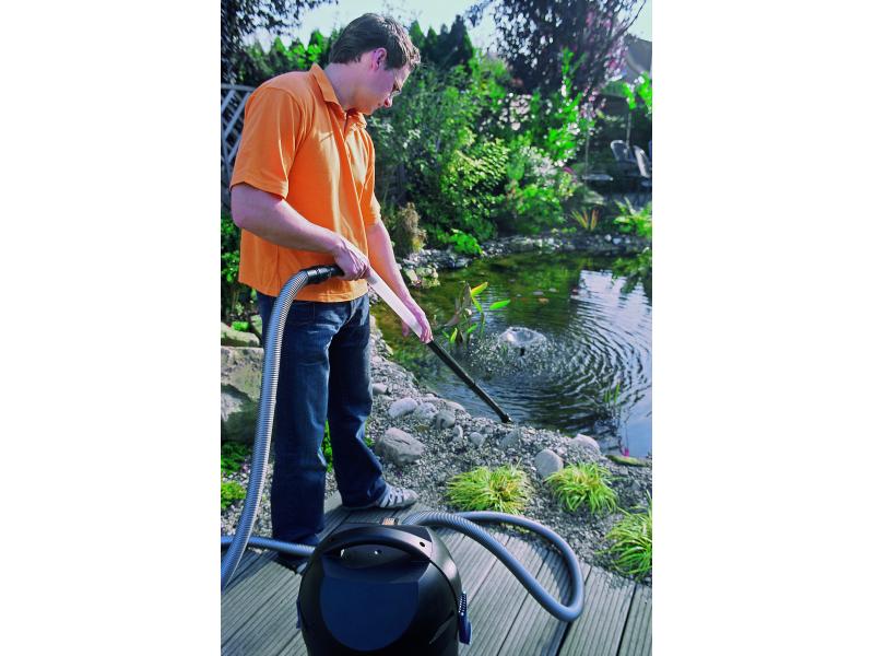 OASE Teichsauger Pondovac Classic Für die Reinigung des Gartenteichs und das Nass- und Trockensaugen im Haushalt