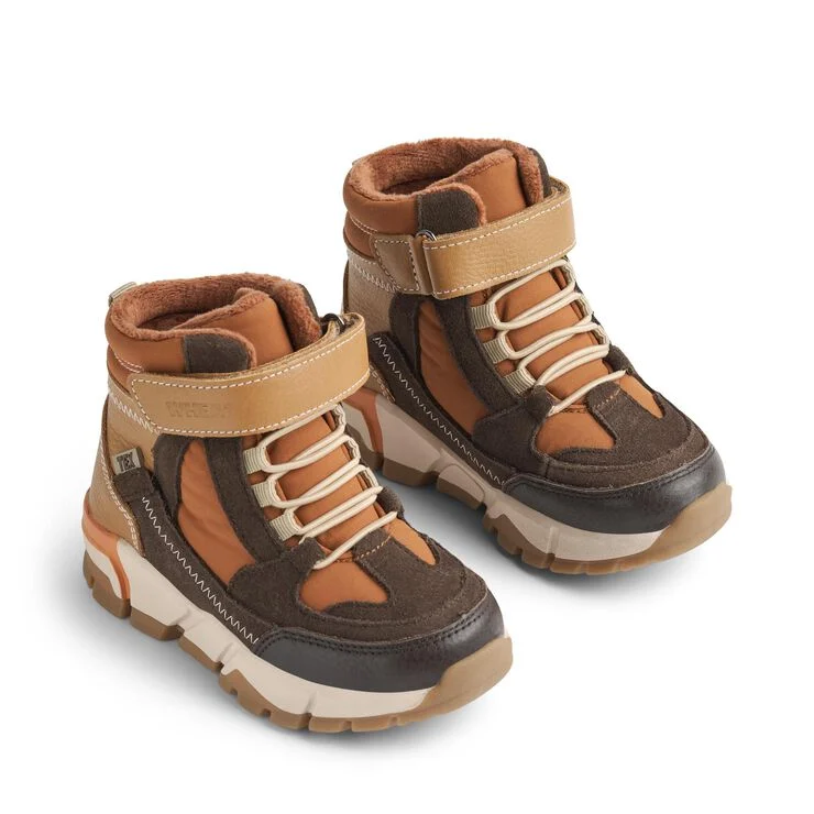 Wheat Bootie Muni Tex Dark brown