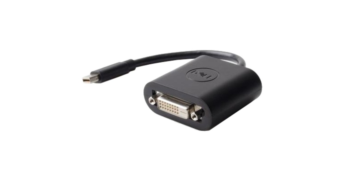 DellMini DisplayPort naar DVI adapter  (Zwart)