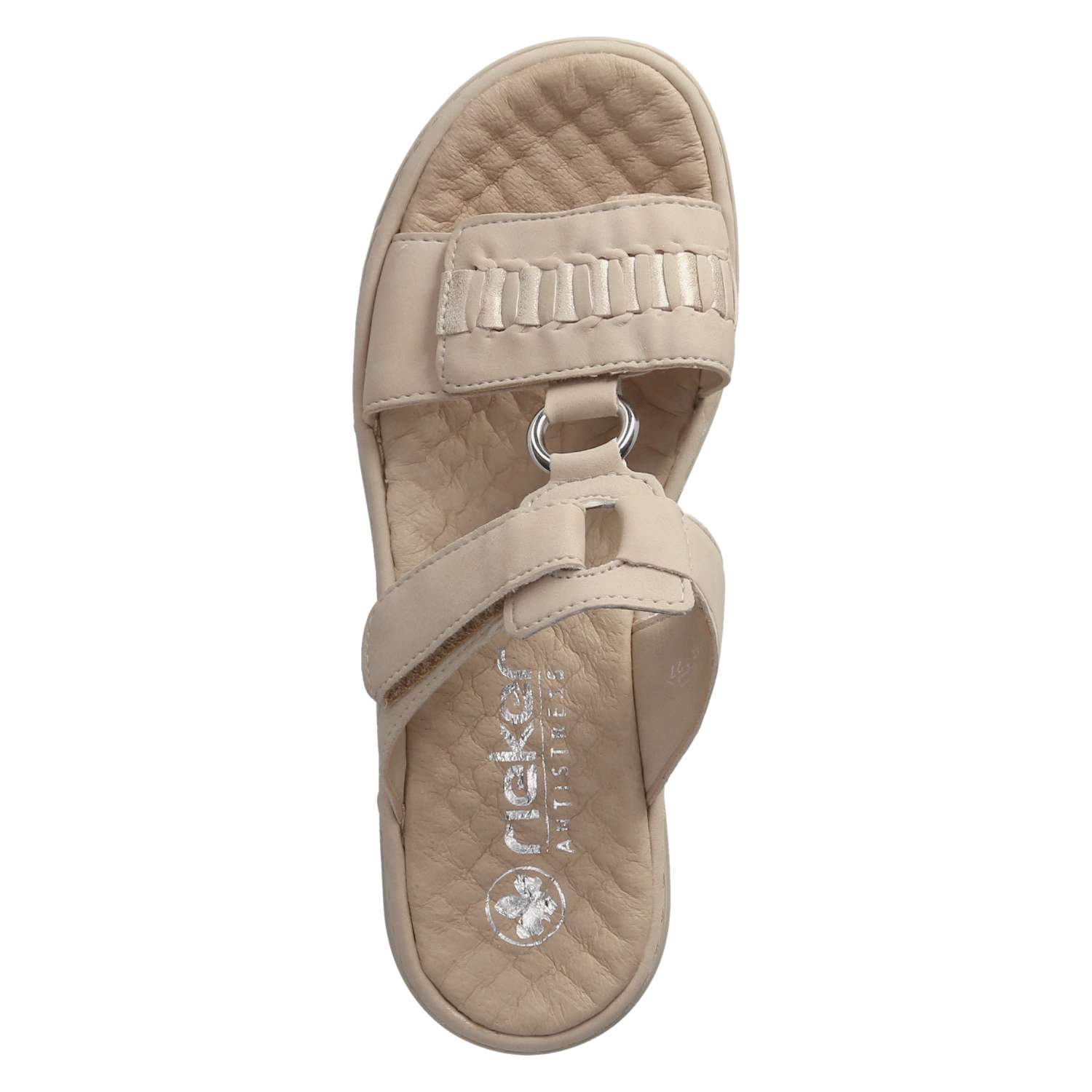 Rieker Pantoletten - beige