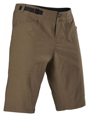 Short avec Peau Fox Ranger Lite Marron
