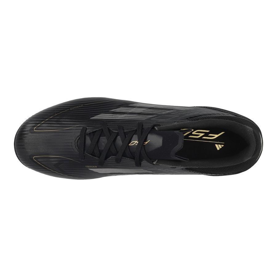 adidas F50 League FG/AG Dark Spark - Noir/Argenté/Doré