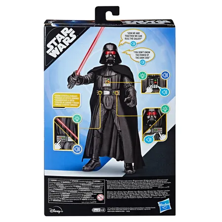 Hasbro Star Wars Galactic Action Darth Vader, interaktive elektronische Figur