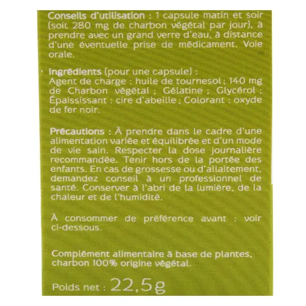 Naturactive Charbon 28 capsules