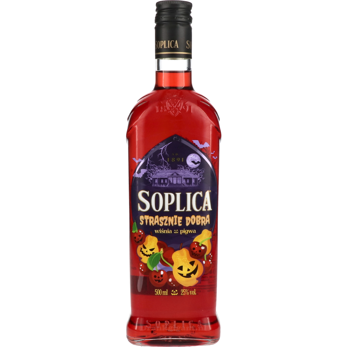 Soplica Kers En Kweepeer - Strasznie Dobra Wisnia Pigwa 50 cl