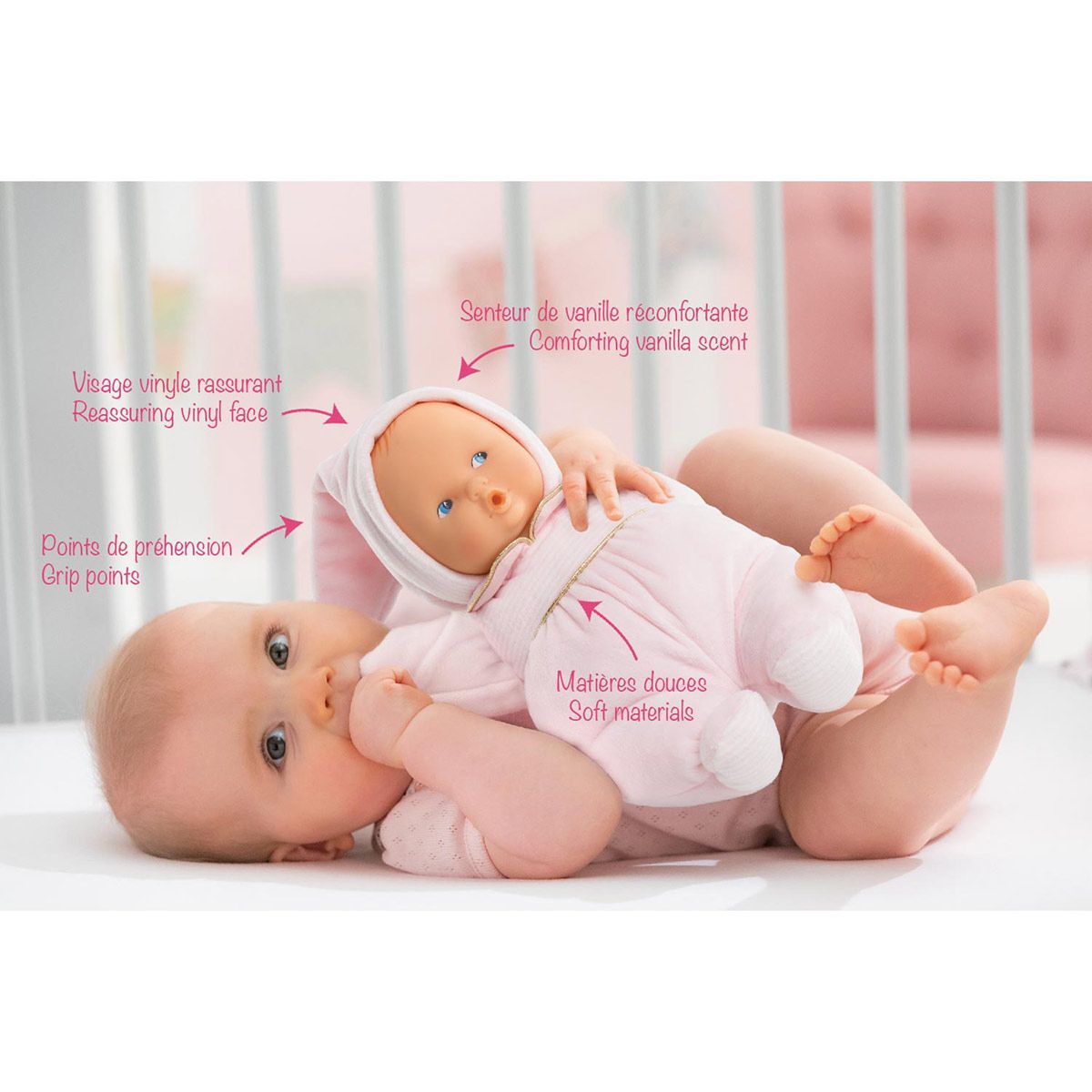 Mon doudou Babipouce fleur de coton - Corolle