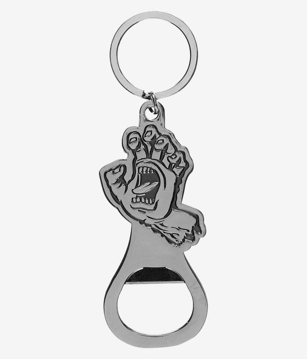 Santa Cruz Screaming Hand Schlüsselanhänger (silver)