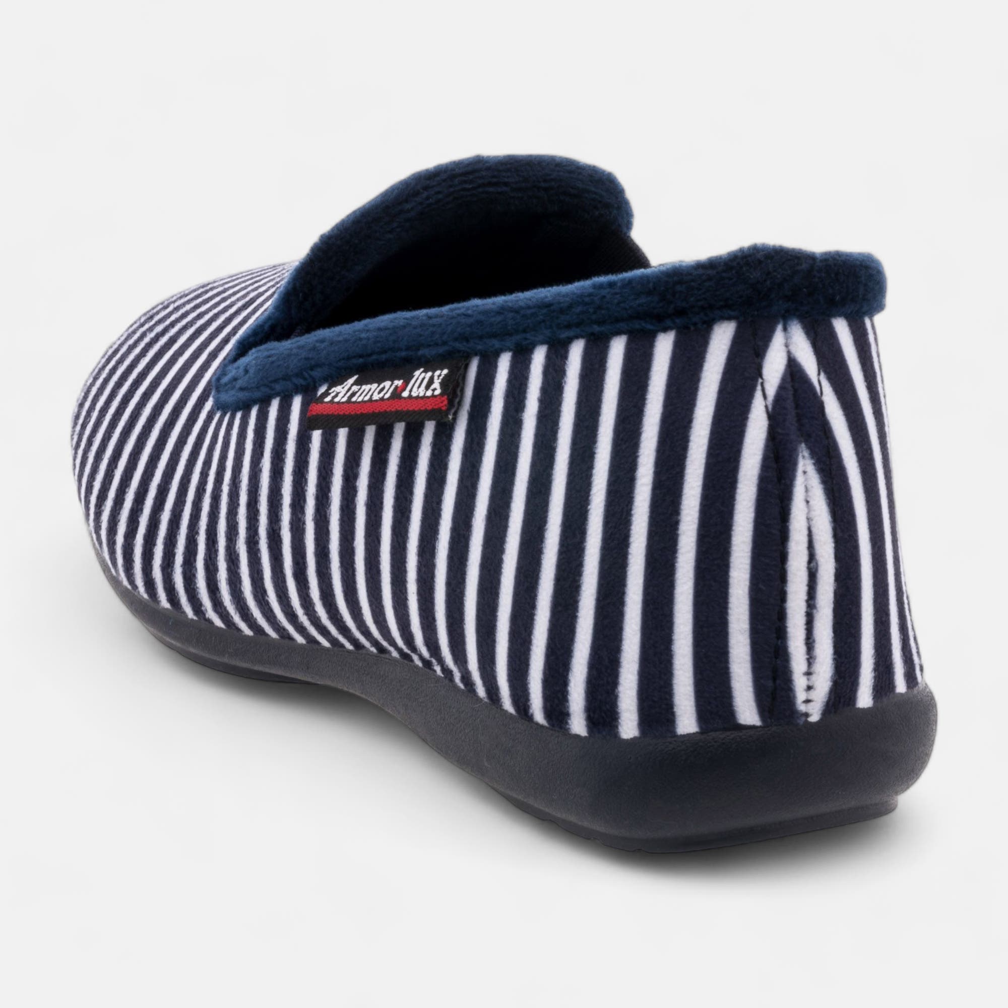 Pantoufles pieds sensibles Femme bleu marine