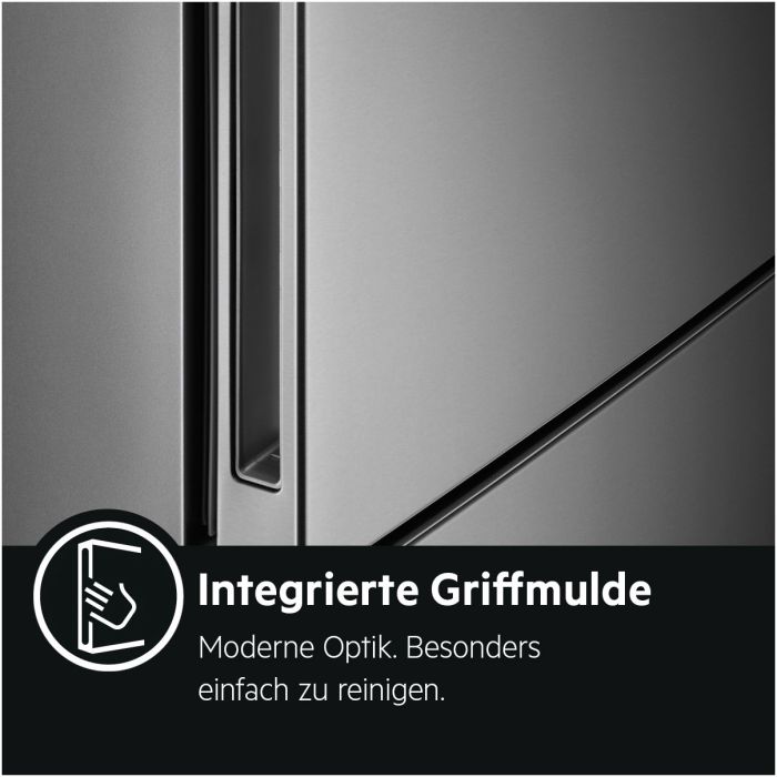 AEG Kühl-Gefrierkombination Serie 8000 Cooling 360° RCB736D2MX Edelstahl/Grau