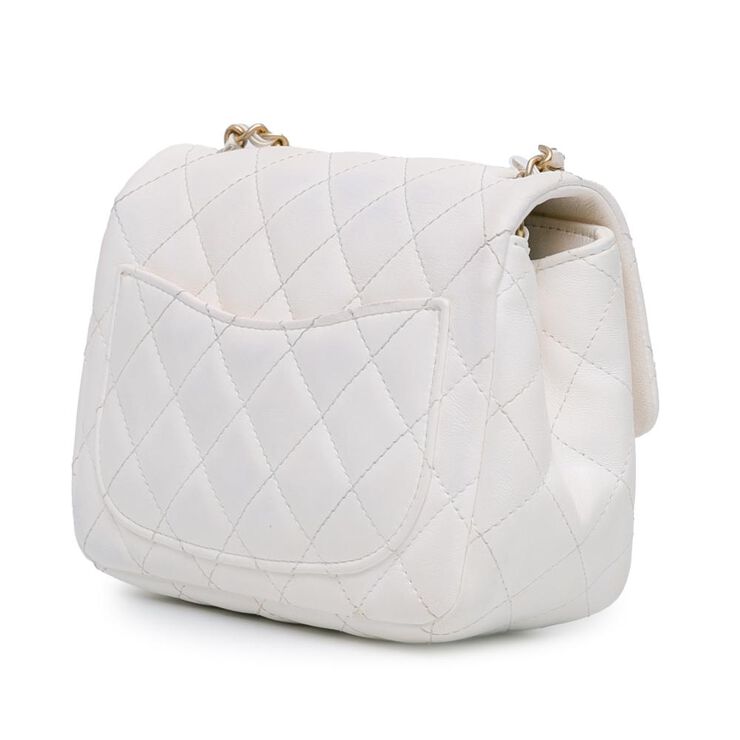 Chanel Vintage Chanel Crossbody Bag White