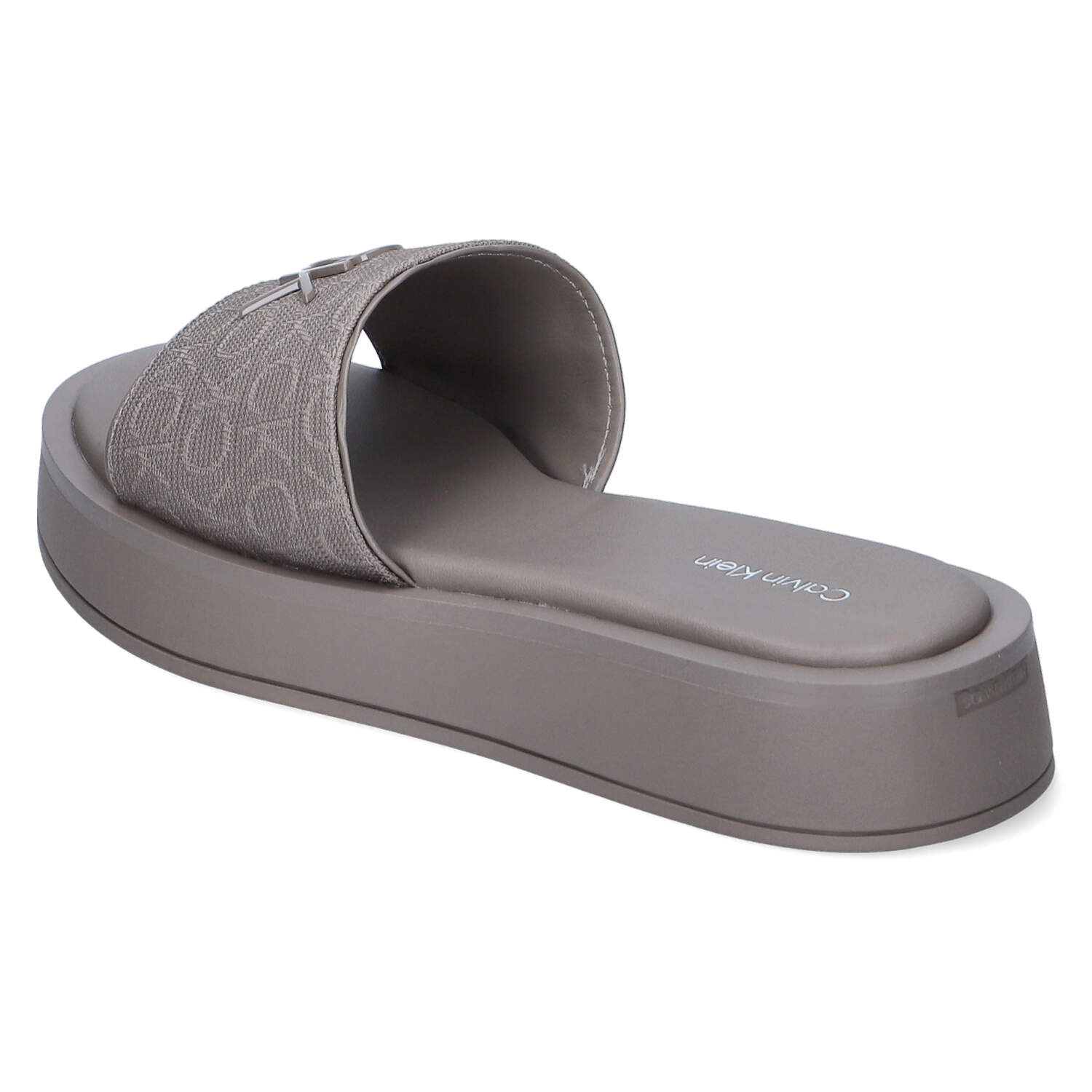 Calvin Klein Pantoletten  - taupe