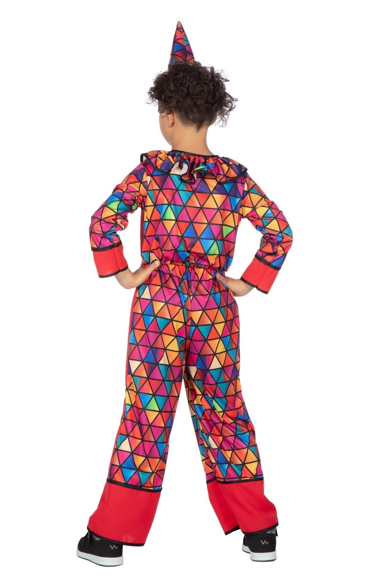 Clown Jumpsuit Gekleurd Kind