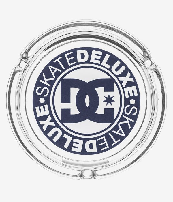 skatedeluxe x DC Round Icon Aschenbecher (clear)