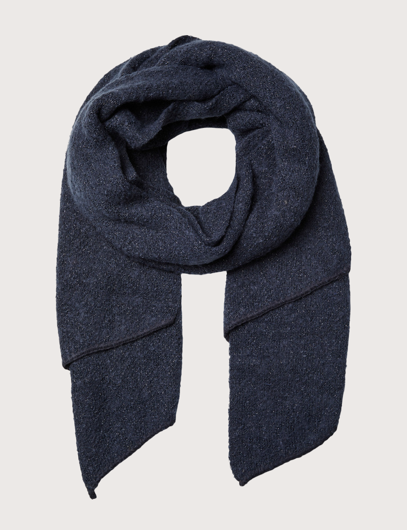PIECES ECHARPE LUREX PYRON BLEU NUIT