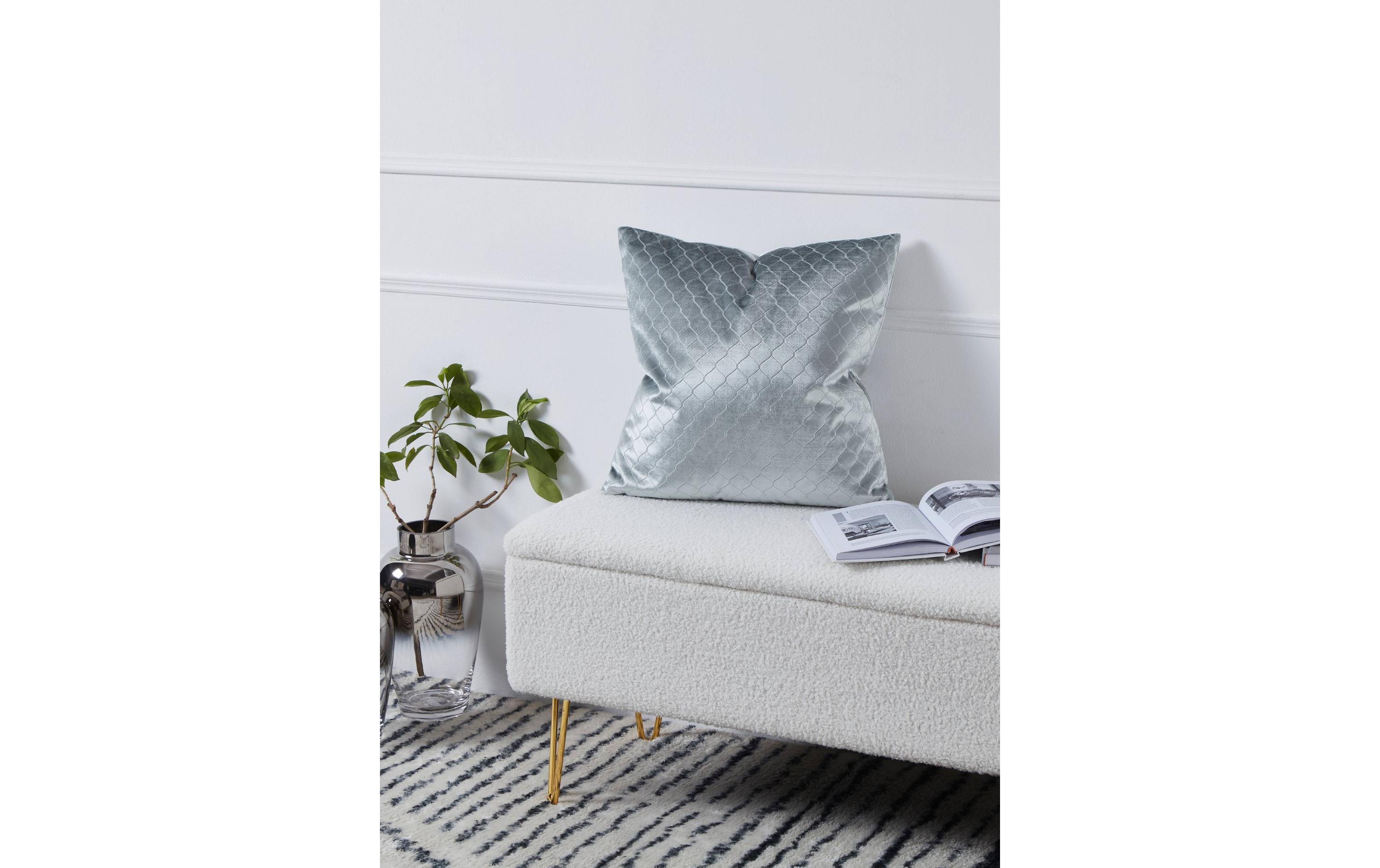 Kissen Singu 45 x 45 cm, SilberSofakissen