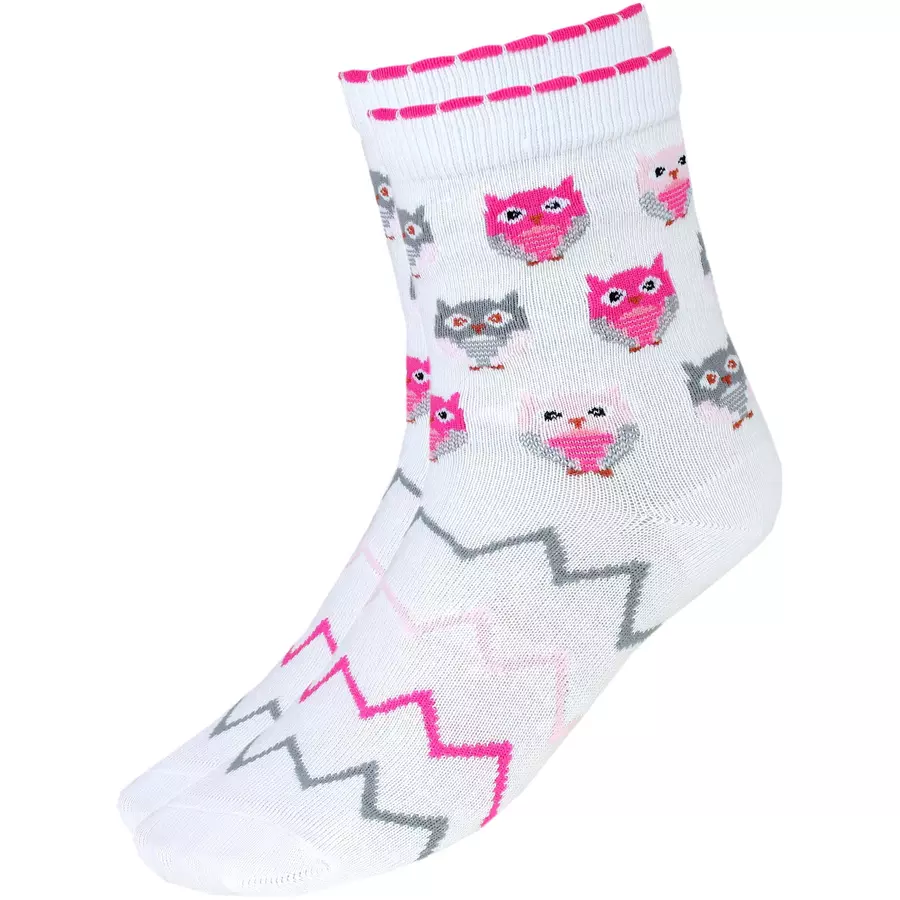 TupTam Kinder Socken Mädchen Jungen Bunt Gemustert 6er Pack rosagrau