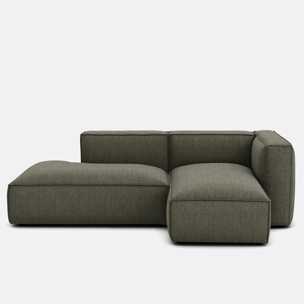 LA REDOUTE INTERIORS<br>Poltrona modular em tecido texturizado, Seven