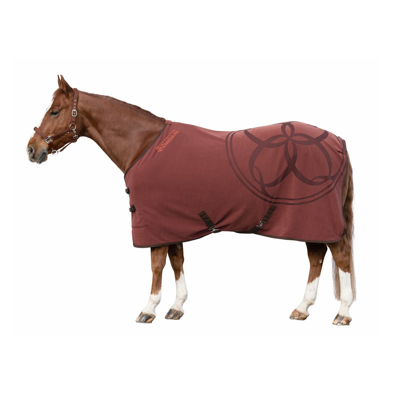 Passion 4Q Fleece-Abschwitzdecke  - cappucino