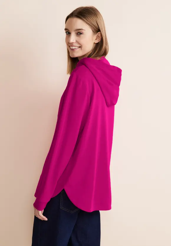 Shirt im Hoodie Style - smell of rose
