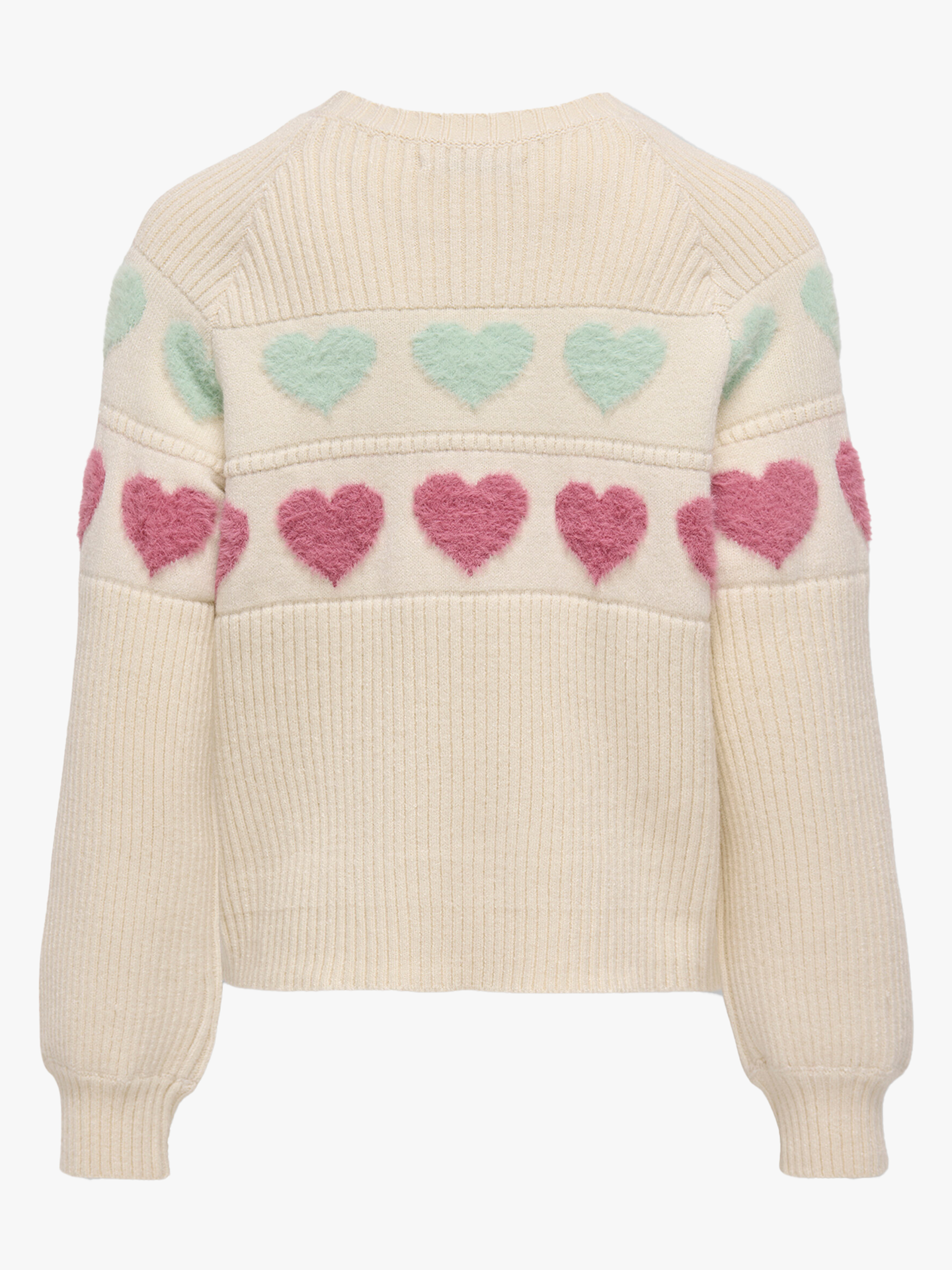Dana Life Long Sleeve Pattern O-Neck Knit