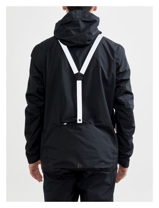 Veste Imperméable Craft Core Bike Ride Hydro Lumen Noir