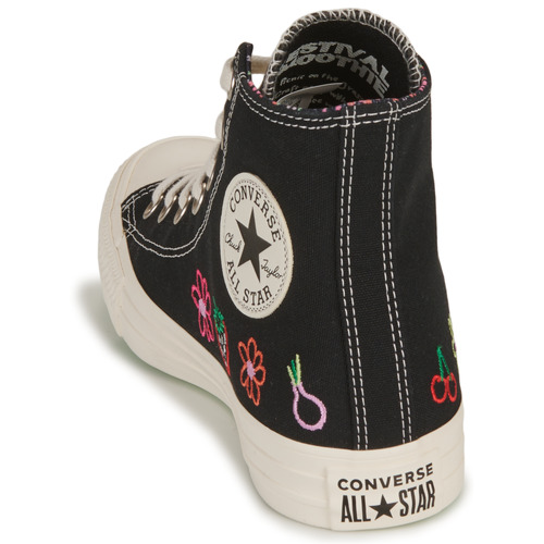 Converse - CHUCK TAYLOR ALL STAR-FESTIVAL- JUICY GREEN GRAPHIC - Noir / Multicolore
