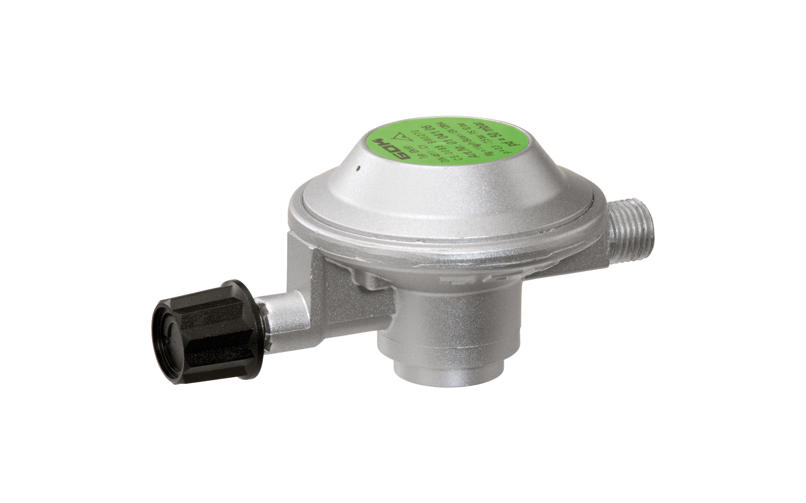 GOK EN61 Niederdruckregler für Gas-Kartusche G1/4LH-KN 29 mbar