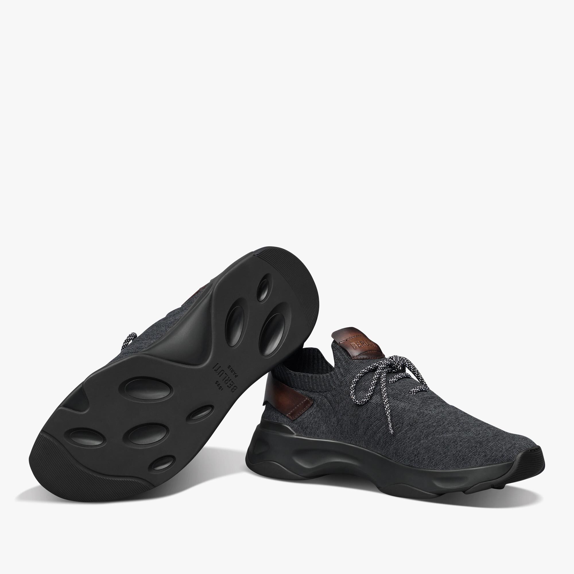 Sneaker Shadow En Maille Et Cuir