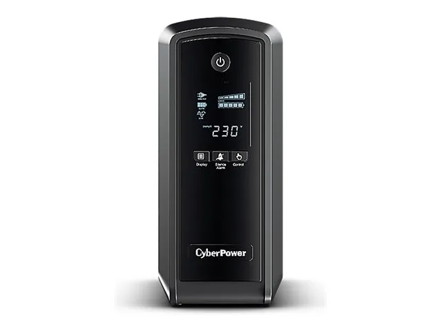 CyberPower PFC Sinewave Series CP550EPFCLCD - UPS - AC 230 V - 330 Watt - 550 VA - 7 At - USB - output-stikforbindelser: 6