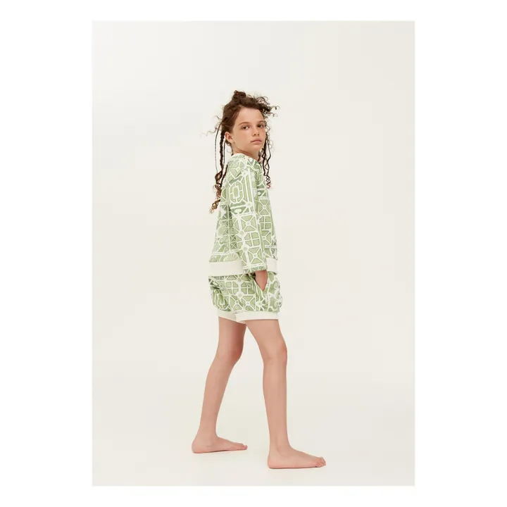 The Middle Daughter Short Imprimé | Vert